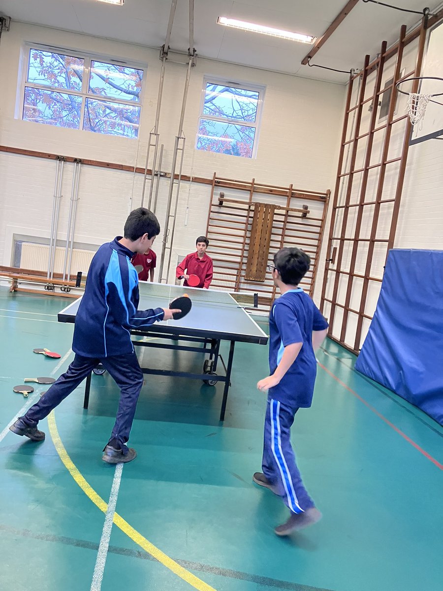 acroydon_teach's tweet photo. First table tennis competition for @CockshutHillSch U13A team against strong competition from
@HolyTrinityCol (thanks). The boys never played against external teams before so they were excited, worked hard with the result ending in 5-5. #WhyPE? #NothingButTheBest π https://t.co/frtxAexjUS