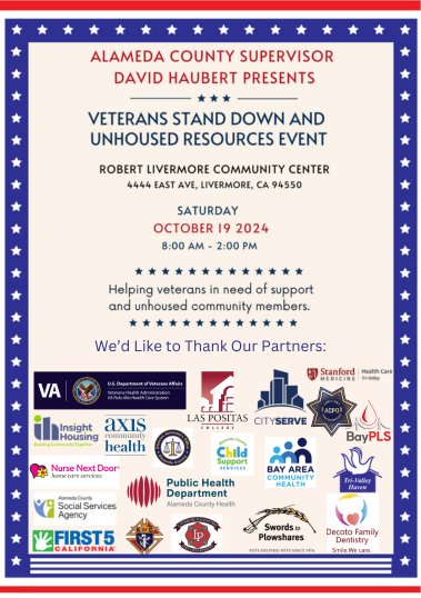 This Saturday in Livermore! Many community resources and agencies for Veterans and unhoused folks. Please share in your circles. #CommunitySupport #Veterans #unhoused #resources