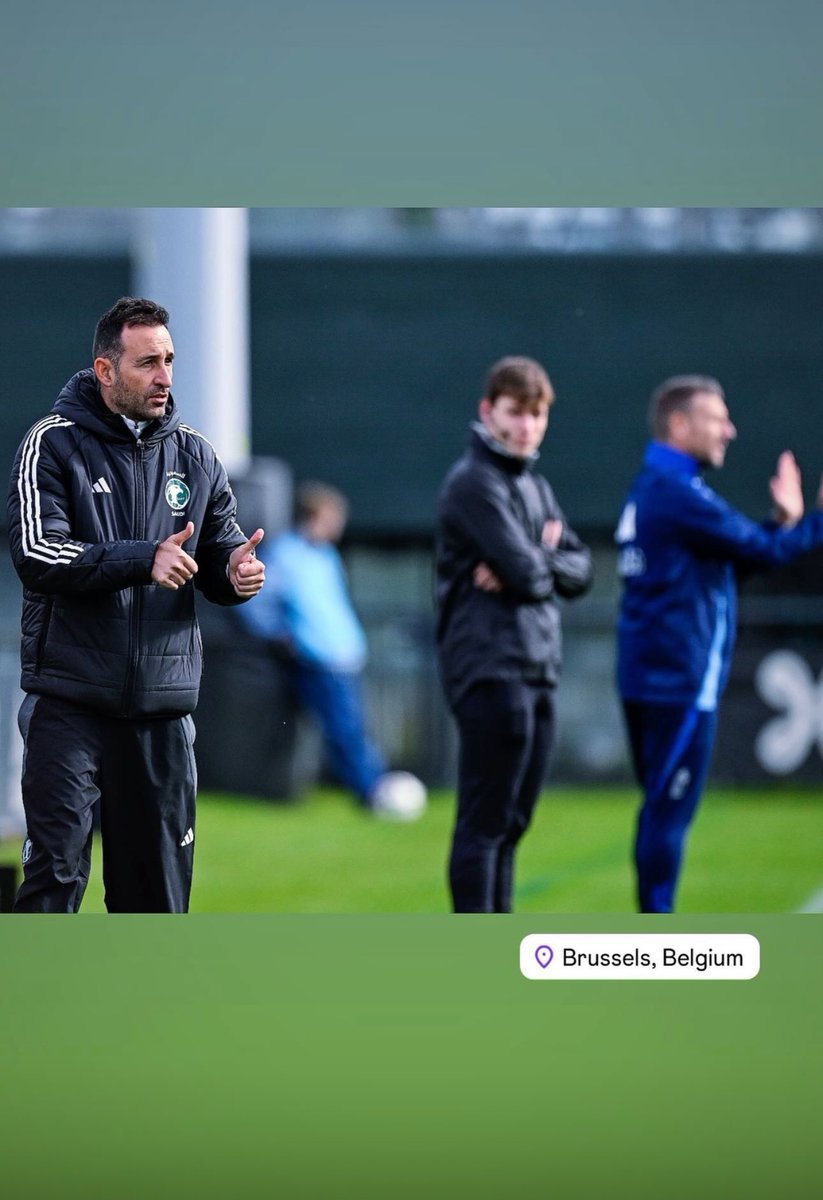 SergioPiernas's tweet photo. October Fifa Days in Belgium 🇧🇪⚽️
#nationalteam #saudiarabia #football #coach #belgium #fifadays #yugul #October7 https://t.co/LbwUJwsUsd