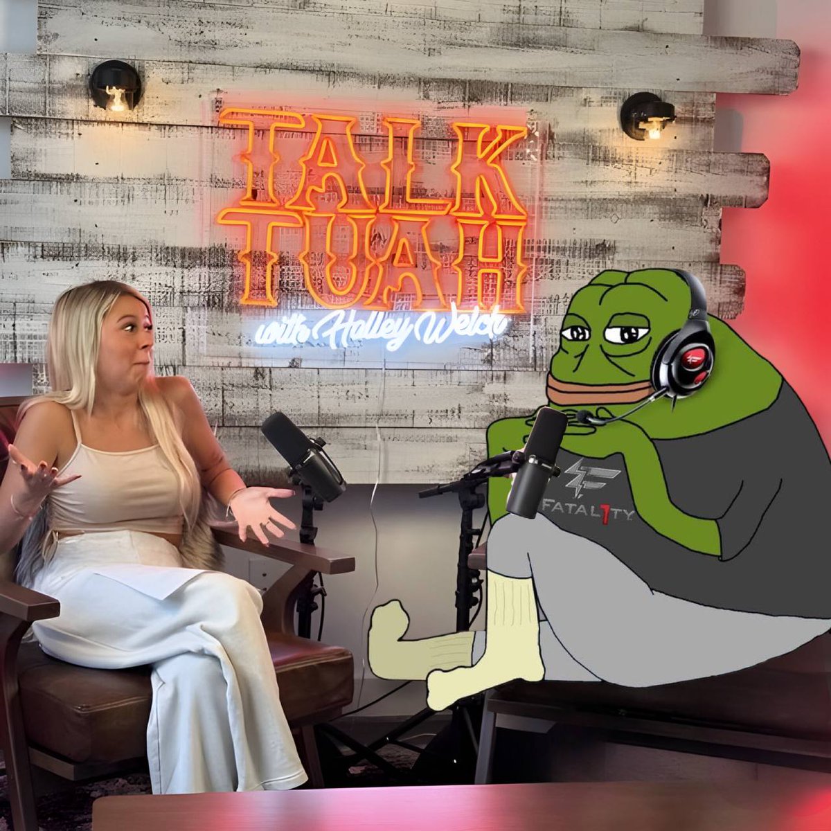 We would gladly host you @HalieyWelchX ... Groyp Tuah episode.