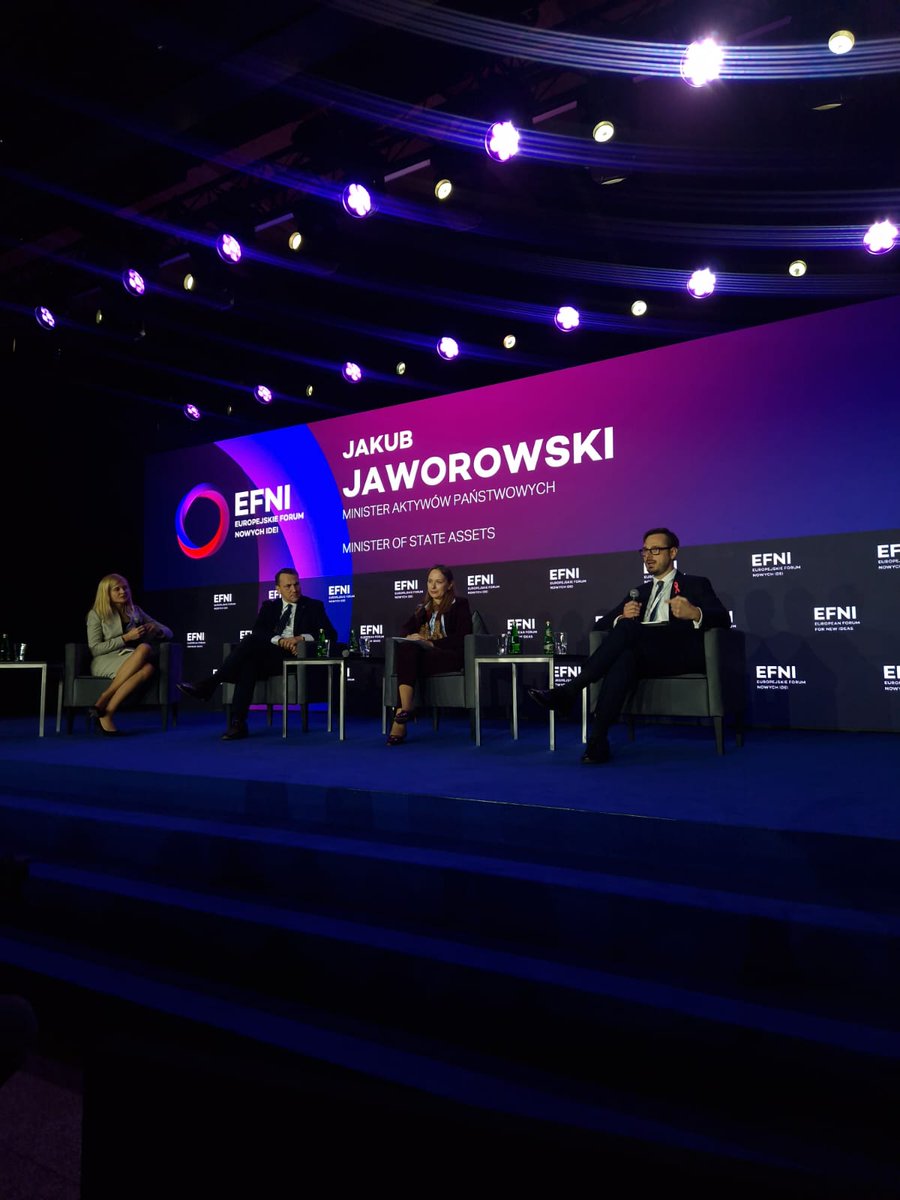 MAPGOVPL's tweet image. 🟣 Minister Jakub Jaworowski uczestniczy w panelu #CoBędzieJutro - oczami polityków na Europejskim Forum Nowych Idei w #Sopot. @EFNI_Poland #EFNI2024