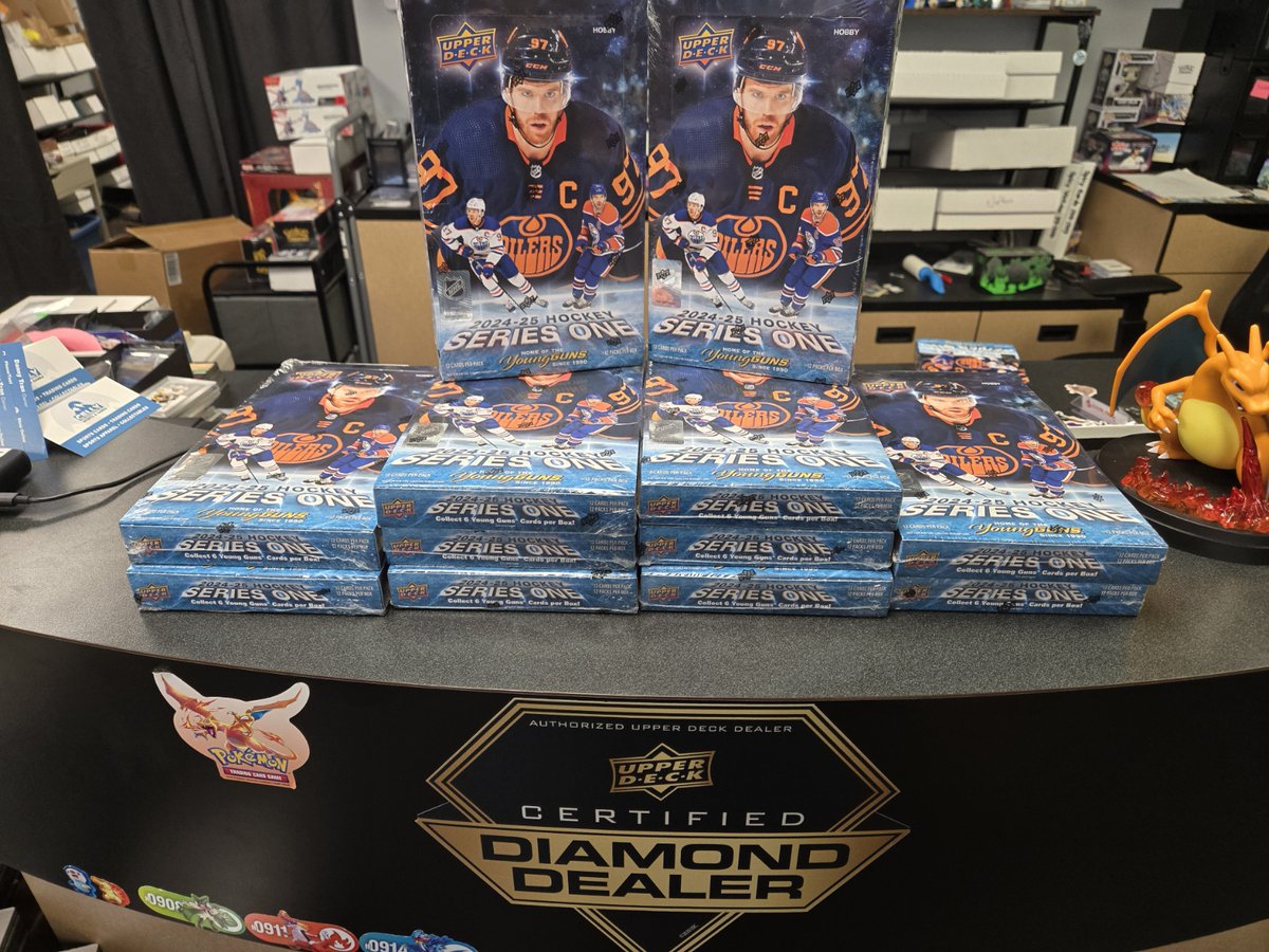 HOCKEY RELEASE!!

2024-25 Series One Hobby Box

Available Now!

cellysports.com
#131 5330 72 AVE SE, CALGARY