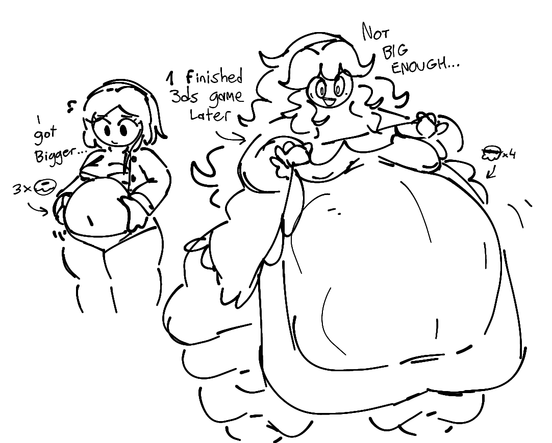 beware the "beta to finished game weird girl" timeline