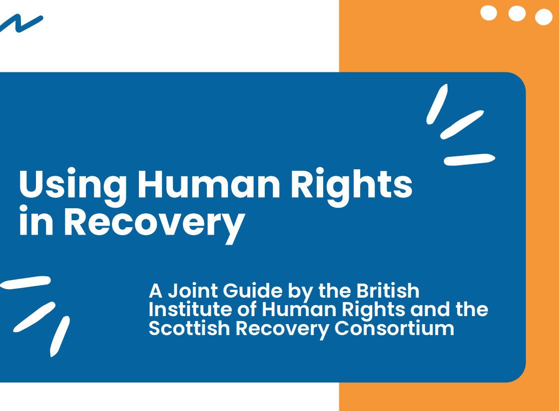 Tracey McFall (@traceymcfallceo) on Twitter photo Big thanks to everyone who attended the SRC/BIHR
launch of the ‘Using Human Rights In Recovery’ resource. Great feedback and discussion about how we can use this resource across Scotland. To download a copy go to scottishrecoveryconsortium.org/resources/ <a href="/BIHRhumanrights/">The British Institute of Human Rights</a> <a href="/Tom_SRC/">Tom Bennett</a> Big thanks to everyone who attended the SRC/BIHR
launch of the ‘Using Human Rights In Recovery’ resource. Great feedback and discussion about how we can use this resource across Scotland. To download a copy go to scottishrecoveryconsortium.org/resources/ <a href="/BIHRhumanrights/">The British Institute of Human Rights</a> <a href="/Tom_SRC/">Tom Bennett</a>