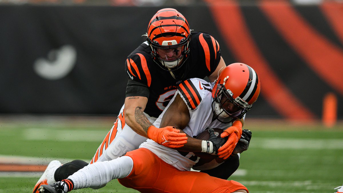 Bengals's tweet photo. The Battle of Ohio. This Sunday.

#RuleTheJungle | #CINvsCLE https://t.co/UfSESDbI1W