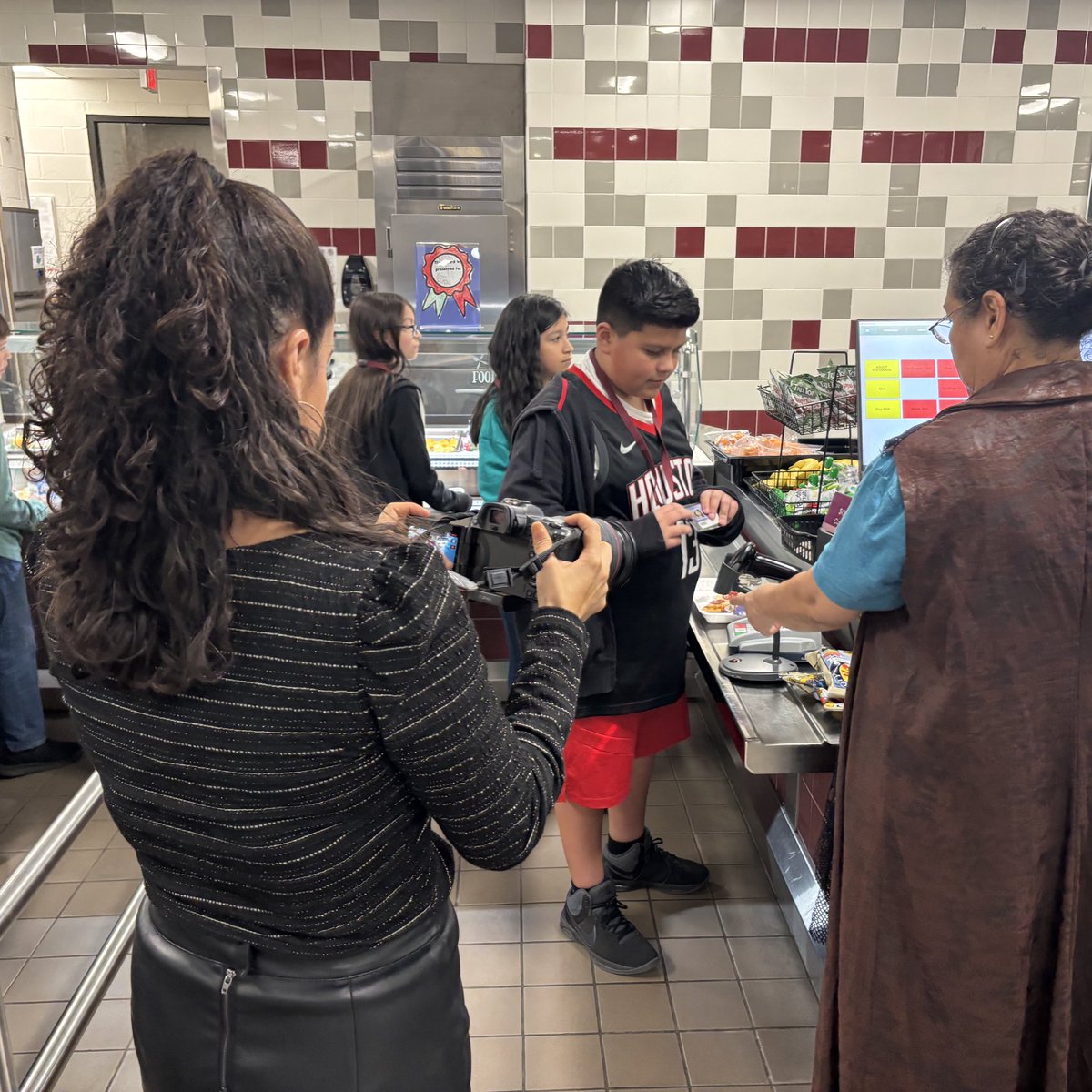 Cy-Fair Nutrition (@powerupcafe) on Twitter photo We can’t wait for this week’s CFISD 360° episode as <a href="/PowerUpCafe/">Cy-Fair Nutrition</a>’s Nutrition Services will be featured for National School Lunch Week! Thank you @CoachVCFISD for stopping by <a href="/AdamElementary/">Adam Elementary</a> today! Stay tuned! #nslw We can’t wait for this week’s CFISD 360° episode as <a href="/PowerUpCafe/">Cy-Fair Nutrition</a>’s Nutrition Services will be featured for National School Lunch Week! Thank you @CoachVCFISD for stopping by <a href="/AdamElementary/">Adam Elementary</a> today! Stay tuned! #nslw