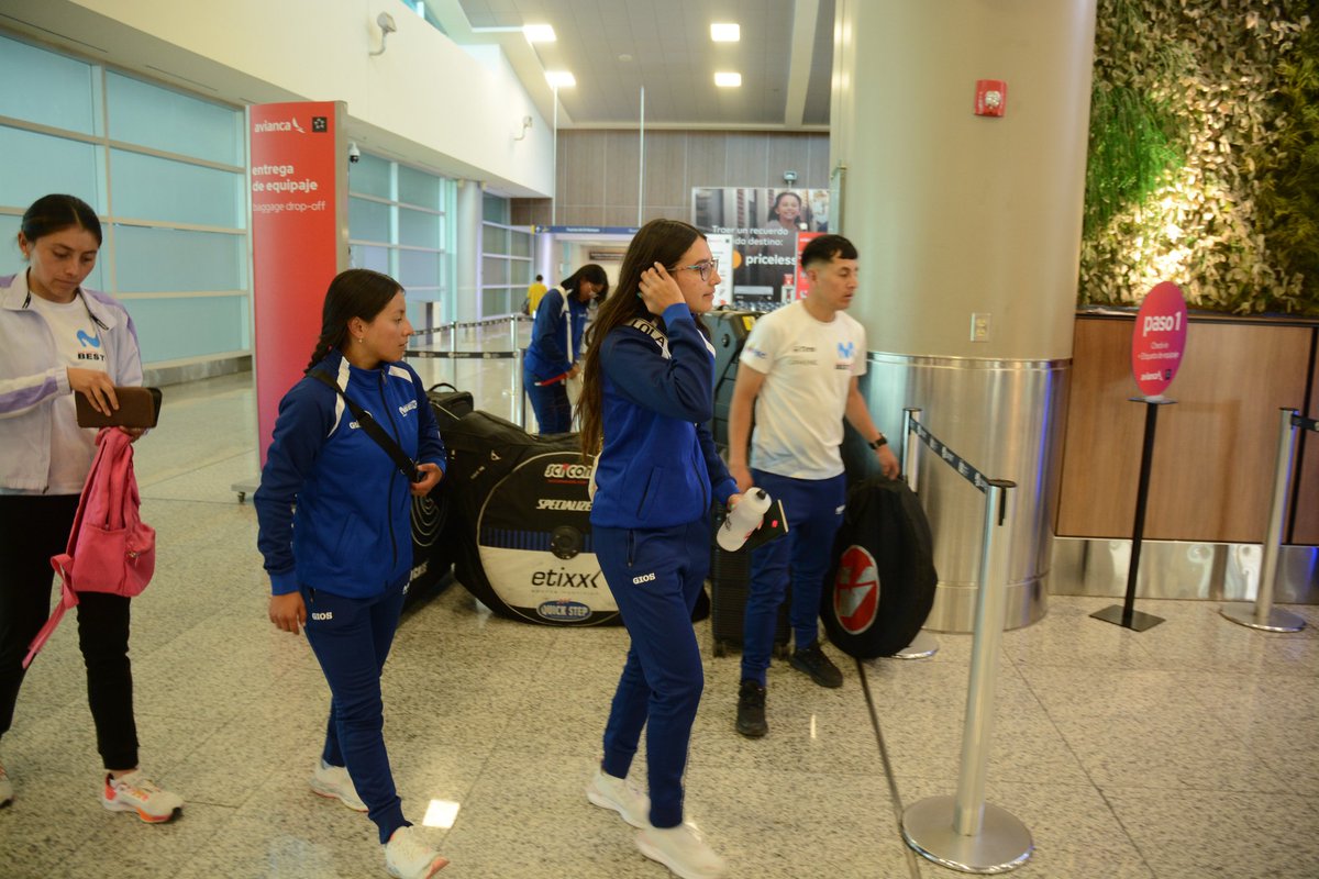 ✈️ Siguiente parada Costa Rica 🇨🇷

#NataliaVásquez,  #MarcelaPeñafiel, #AnaTorres y #CamilaVega rumbo a una nueva experiencia, en la Vuelta Femenina a Costa Rica. 

Cuatro días, del 17 al 20 de octubre, sobre 377 kilómetros, por la zona sur de ese país. 

<a href="/MovistarEC/">Movistar Ecuador</a>
#BestPC