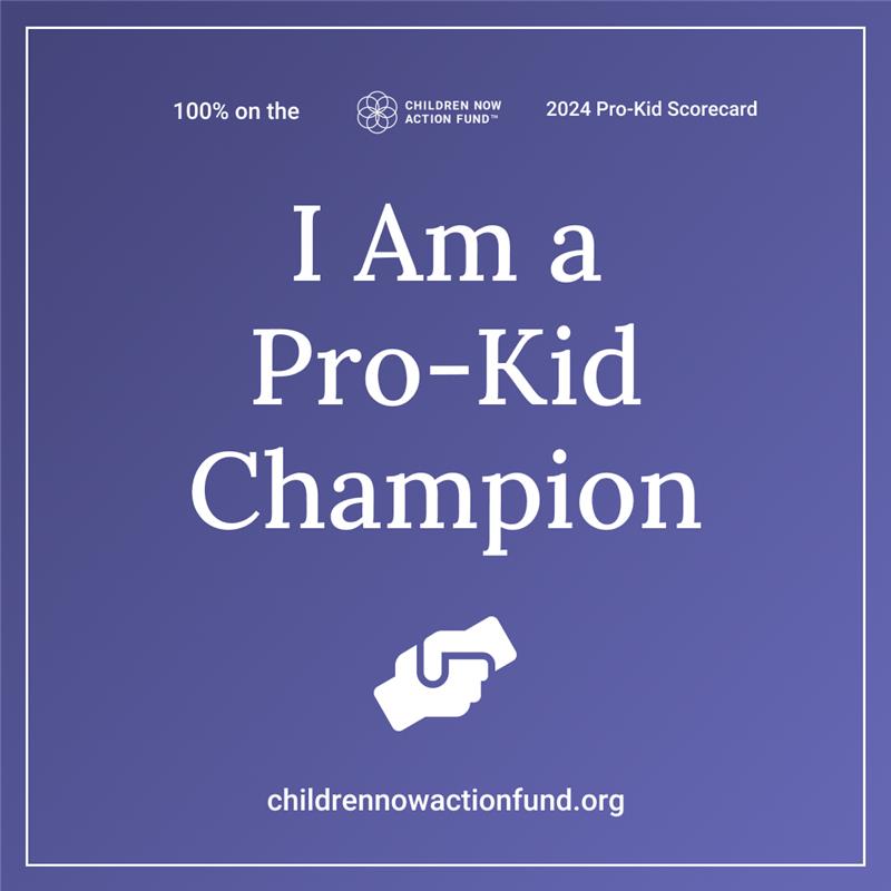 Assemblywoman Luz Rivas (@asmluzrivas) on Twitter photo Excited to receive a 100% score from <a href="/ChildrenNow/">Children Now</a> and be recognized as a pro-kid champion! I am always proud to support investments into the well-being of California’s kids. Excited to receive a 100% score from <a href="/ChildrenNow/">Children Now</a> and be recognized as a pro-kid champion! I am always proud to support investments into the well-being of California’s kids.