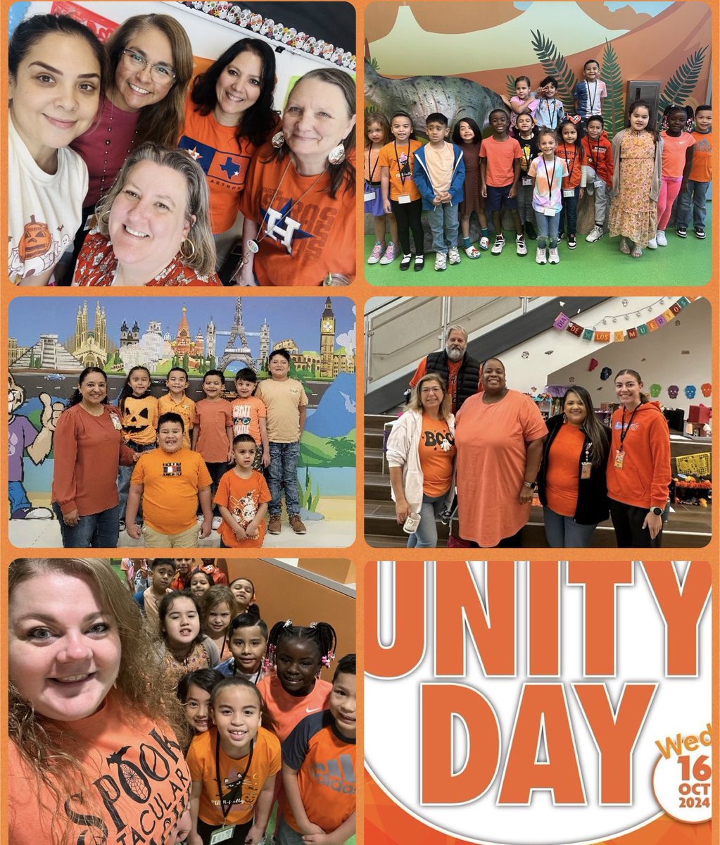 Lakeland Elementary (@humbleisd_lle) on Twitter photo Staff & Students wore orange today for Unity Day! On our campus we strive to show compassion, kindness and inclusion in all that we do, thatโs the Wildcat Way!๐๐พ๐งก #UnityDay #SpreadKindness #WildcatProud <a href="/mrs_counselor/">Connie Curtis ๐บ</a> <a href="/MrsAlanisLLE/">Mrs. Alanis</a> <a href="/cassreescano/">Cassie Reescano, M.Ed</a> <a href="/ArmyAg86/">Patrick Andrus</a> Staff & Students wore orange today for Unity Day! On our campus we strive to show compassion, kindness and inclusion in all that we do, thatโs the Wildcat Way!๐๐พ๐งก #UnityDay #SpreadKindness #WildcatProud <a href="/mrs_counselor/">Connie Curtis ๐บ</a> <a href="/MrsAlanisLLE/">Mrs. Alanis</a> <a href="/cassreescano/">Cassie Reescano, M.Ed</a> <a href="/ArmyAg86/">Patrick Andrus</a>