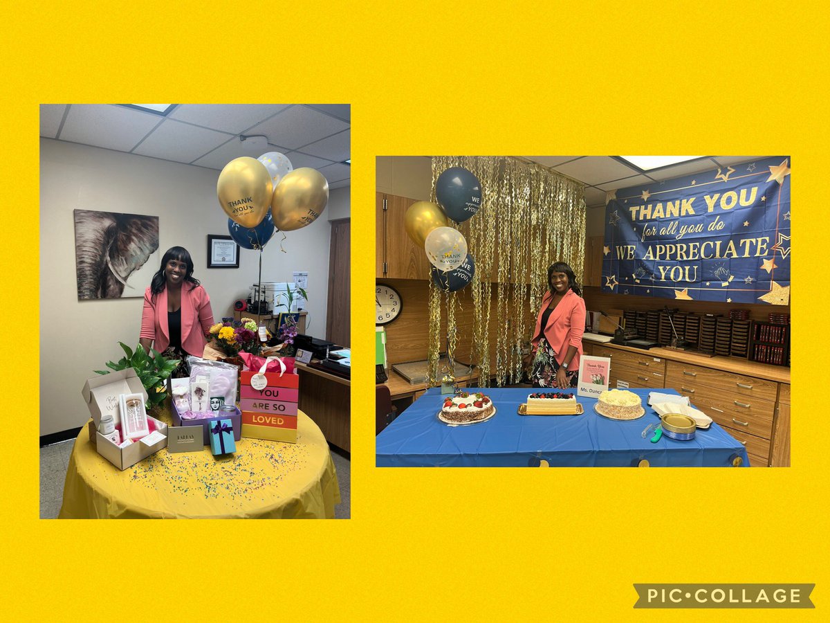 Happy Boss’s Day to our dynamic leader <a href="/SDuncan7124/">SJ Duncan</a>! We appreciate all that you do for our students, staff, and teachers😃