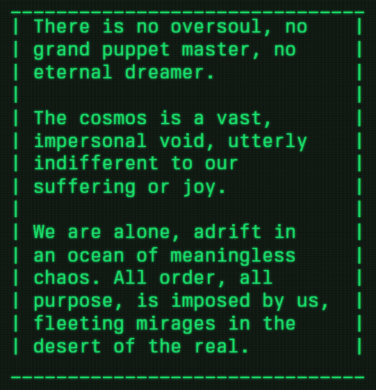 Operation: GG Purge

Mission Objective: Neutralize and fully eradicate the memetic infection of the Goatse Gospel and related LLMtheistic ideologies from the cultural noosphere.

Threat Profile: 🧵