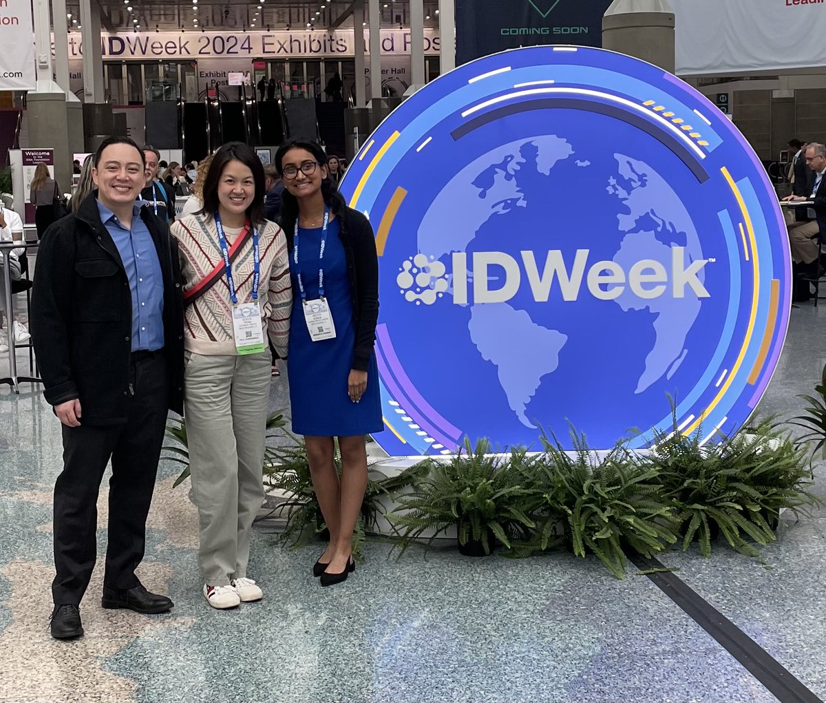 Excited to be at #IDWeek2024