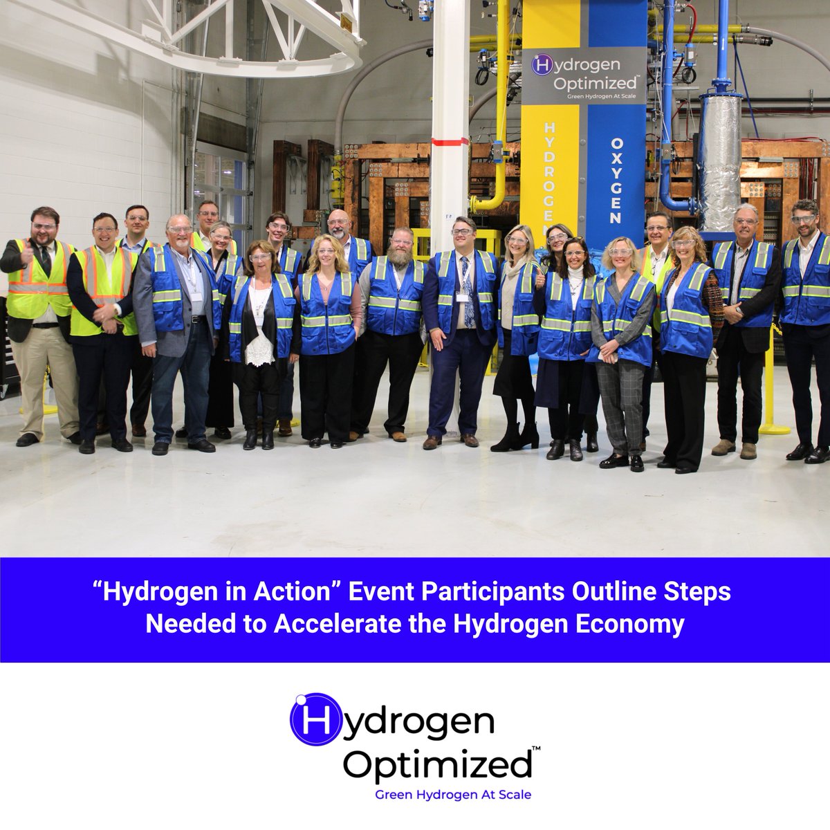h_optimized's tweet image. #HydrogenOptimized hosted local business and government leaders for the &quot;Hydrogen in Action&quot; event at our Owen Sound facility today.

Panel discussions highlighted the need to accelerate the #hydrogen economy across Canada.

Read more on our LinkedIn page: linkedin.com/feed/update/ur…