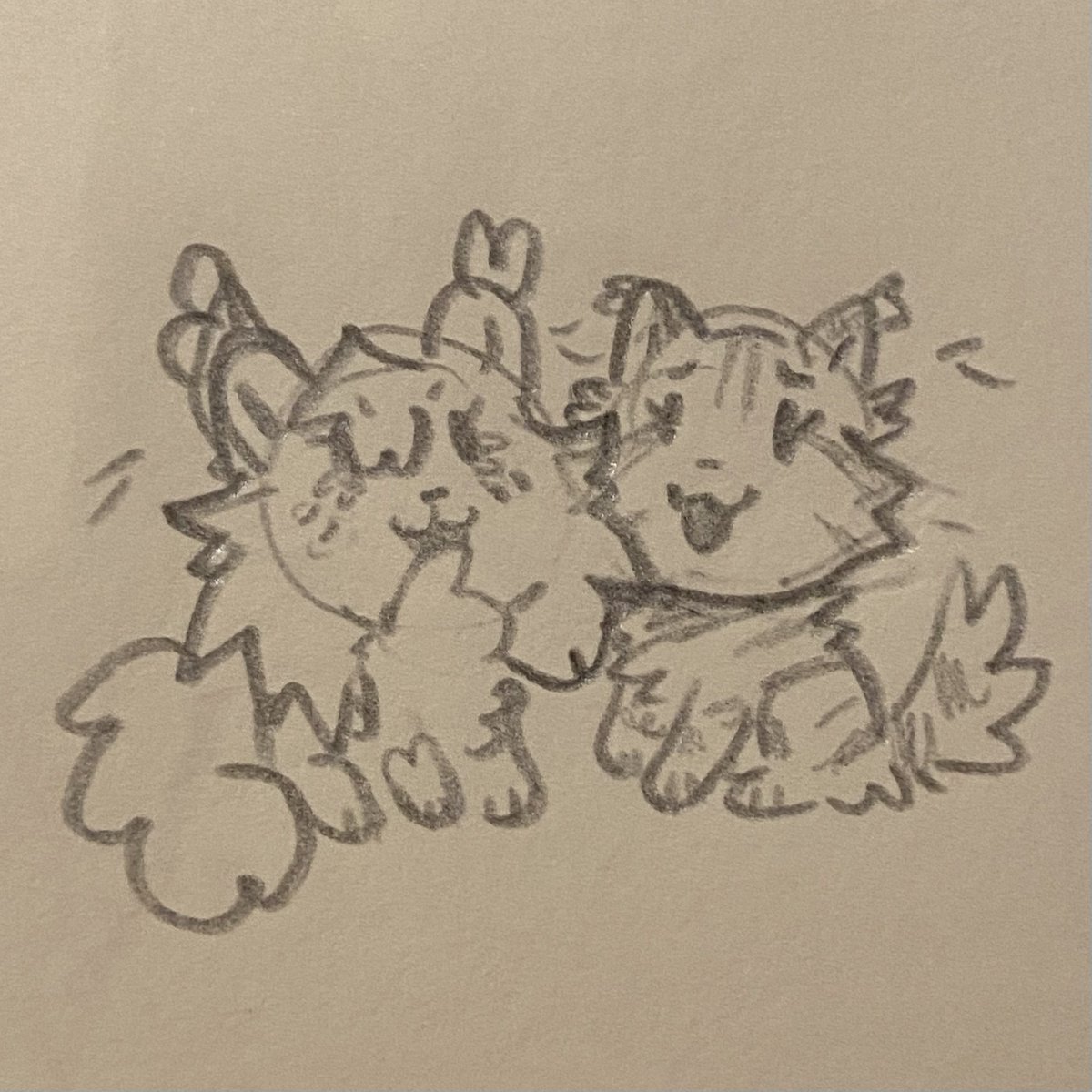 Kittymeow516's tweet photo. the babies !!

#warriorcats #squirrelflight #leafpool #squirrelkit #leafkit https://t.co/CEHwhQd0U1