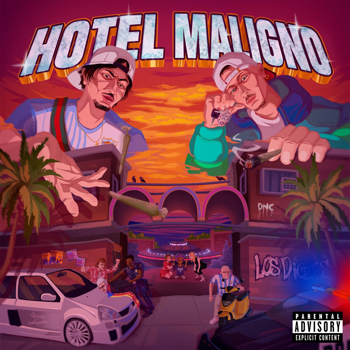 HOTEL MALIGNO YA ESTÁ FUERA 🏨

GRACIAS POR EL TREMENDO RECIBIMIENTO

NOS VAMOS PA JAPÓN

A CHUPARLA

open.spotify.com/album/3fSSAHjq…