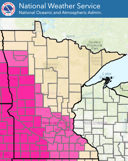 mnics's tweet image. ⚠️Heads up Minnesota⚠️Tomorrow is setting up to be a significant Fire Weather Day state-wide.
FIRE WEATHER WATCH ISSUED - 10/17 AM &amp;amp; PM for: NW, SE, North Central &amp;amp; NE MN due to low RH &amp;amp; gusty winds. Stay-informed @ weather.gov for latest fire weather updates.