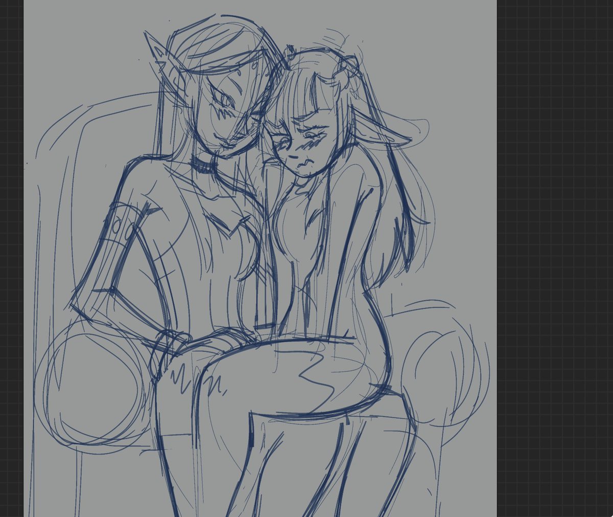 Dogertin's tweet photo. I will not be finishing this ... probably 

#WIP #thecanaries #cithadol #pattadol #cithis https://t.co/i7qCQFgKx2