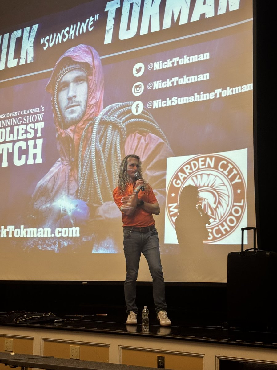 Mary Ferrara (@acesgchs) on Twitter photo Thank you <a href="/NickTokman/">Nick Tokman</a> for your inspirational words to our students at GCMS! #Determination #Perseverance 🦀 Thank you <a href="/NickTokman/">Nick Tokman</a> for your inspirational words to our students at GCMS! #Determination #Perseverance 🦀