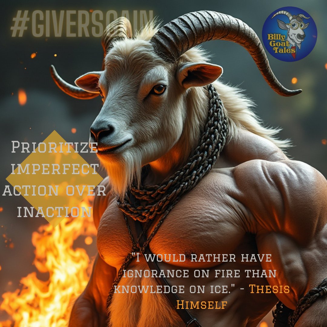 BillyGoatTales's tweet image. Chapter 3 Sneak Peeks continue, get ready for Chapter 4 soon.

Quote by @ThesisHimself

#GiversGain #obstacles #persistance #success #SneakPeek @billygoattales @billygoattales1 @cryptobilly111 @_davedigital @Crypto_pollo1
@C1Censored @THE_BIOMEX @Andrea574126771
@PiperAcademy