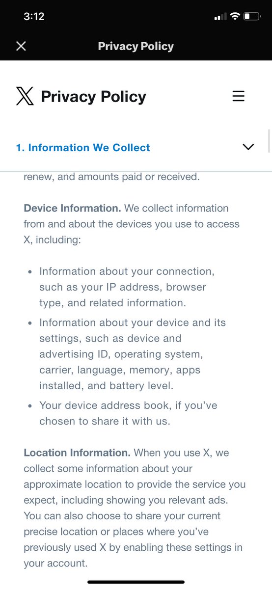 KallistoCraig's tweet photo. idk if i want twitter after reading some of this new policy 🫢 https://t.co/WtIgovMYxx