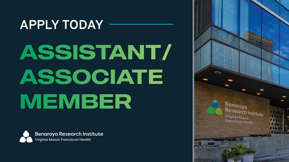 We’re hiring! BRI is seeking to recruit several new investigators to join our faculty in advancing the science to predict, prevent, reverse and cure diseases of the immune system 🔬

Apply today: bit.ly/48kXGeZ