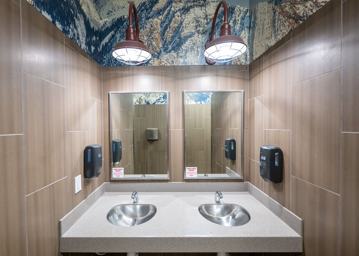 KSL5TV's tweet photo. THE BEST RESTROOM: A Utah gas station has claimed the title of 'America's Best Restroom' for 2024.

Read more: https://t.co/TsyIdn40Jx https://t.co/F2JTmvGzGL