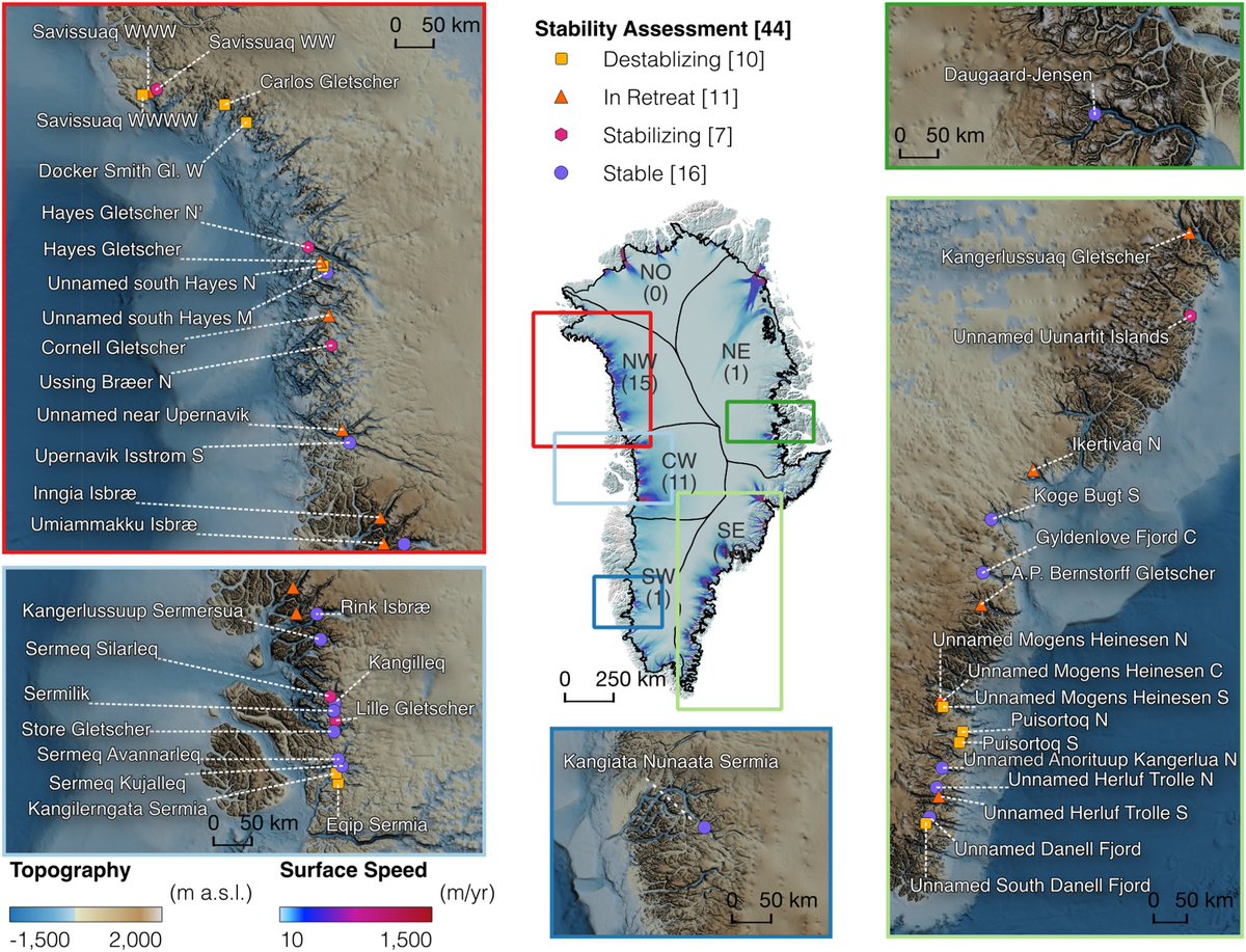 igsoc's tweet image. ❄️ JGLAC paper alert ❄️

&quot;Assessing the effects of fjord geometry on Greenland tidewater glacier stability”

by Elizabeth Fischer &amp;amp; Andy Aschwanden 
 
@glacierandy @UAFGI @PISM_model

➡ doi.org/10.1017/jog.20…
