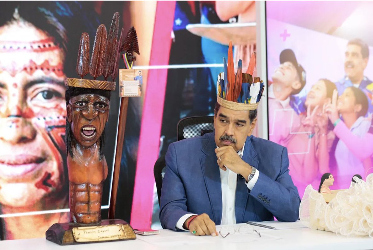 El presidente de Venezuela quiere hacer una reclamación con un grupo de países de América Latina después de que los caribeños quieran una reclamación de Reino Unido

elmundo.es/internacional/…