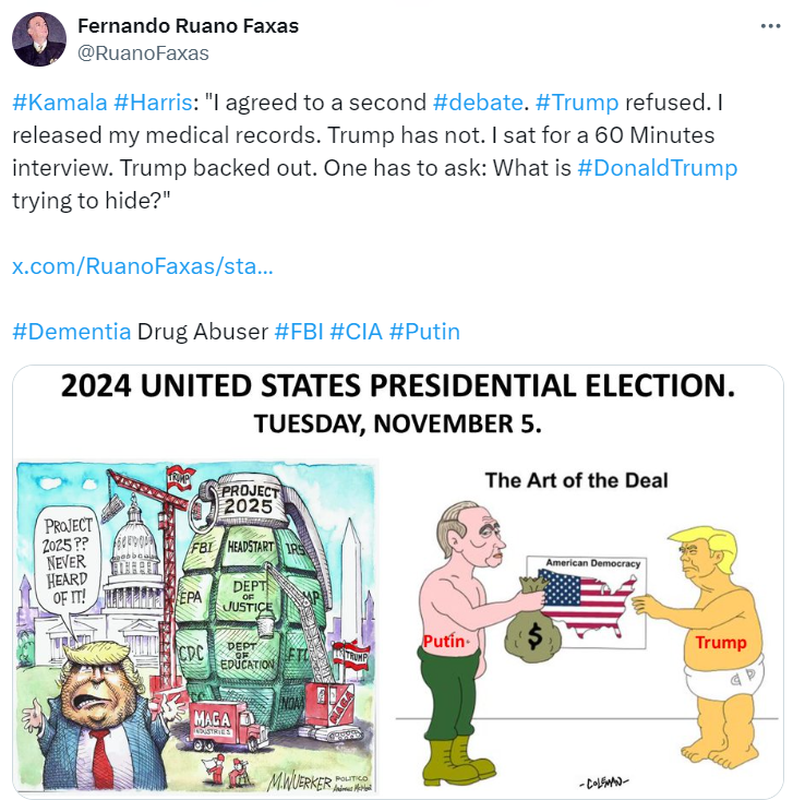 RuanoFaxas's tweet photo. @BandyXLee1 Dr. Bandy X Lee: "Someone noticed how dangerous #DonaldTrump is"

Dr. Seth D. Norrholm @SethN12: "Hare #Psychopathy Checklist: Perfect score for total psychopath = 40 [...] Average score for someone in maximum security prison = 22. #Trump = 34"

https://t.co/aXQ1xvgCYs

#DEMENTIA https://t.co/2QB5pCHJ6G