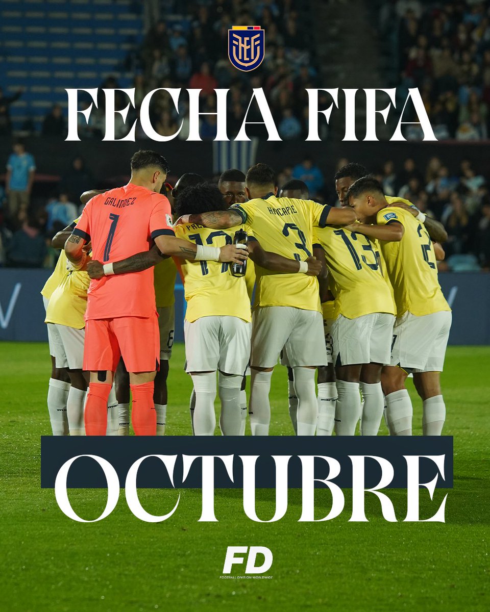 FootballDWorld's tweet photo. El resumen en fotos 📸 de la doble fecha de las eliminatorias sudamericanas en dónde una vez más nuestros deportistas fueron los protagonistas.

¡ A seguir así ! 🇪🇨💪🏻

#FootballDivisionWorlwide https://t.co/8faVU7Uco7