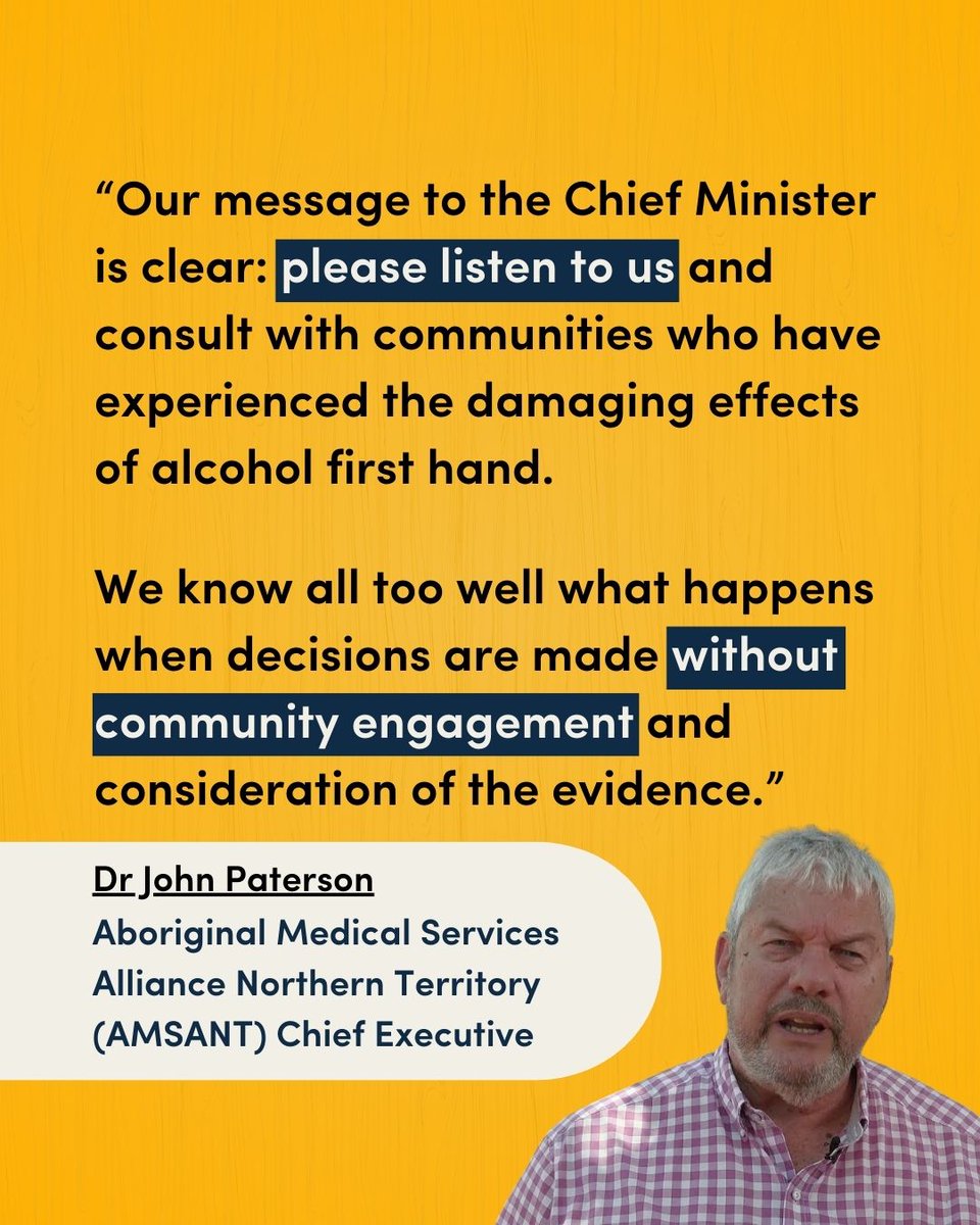 FAREAustralia's tweet photo. This is why FARE has joined more than 200 community leaders &amp; representatives from community, health, Aboriginal &amp; research orgs, to urgently call on the NT Government to halt its plans to remove and relax measures that control the availability and accessibility of alcohol. https://t.co/mPl8TaTEAo