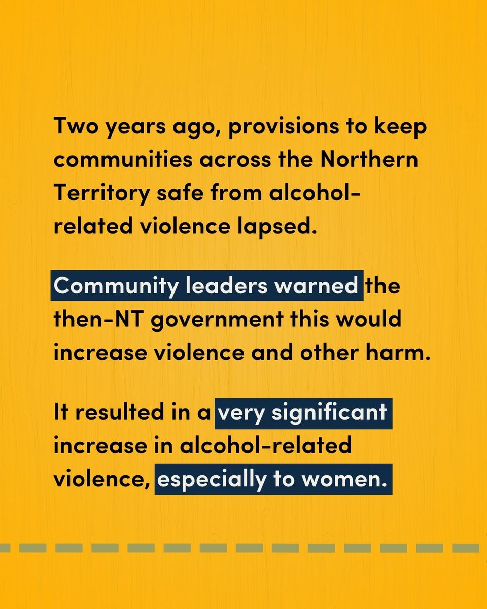 FAREAustralia's tweet photo. This is why FARE has joined more than 200 community leaders &amp; representatives from community, health, Aboriginal &amp; research orgs, to urgently call on the NT Government to halt its plans to remove and relax measures that control the availability and accessibility of alcohol. https://t.co/mPl8TaTEAo