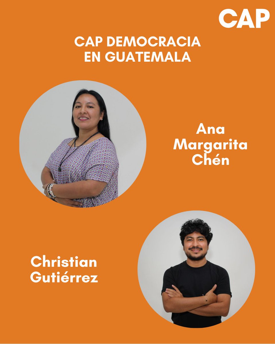 cicloscap's tweet photo. ✔️El fortalecimiento del ejercicio periodístico✍️ es central para la construcción de una #democracia  plena.
⬇️Conoce a las y los talentosos periodistas que participan en el #CAP sobre #Democracia en #Guatemala. 🧵1/3
Más sobre su trayectoria🤓👇
📲https://t.co/Sve5qzNdob https://t.co/oGGYWNvuAy