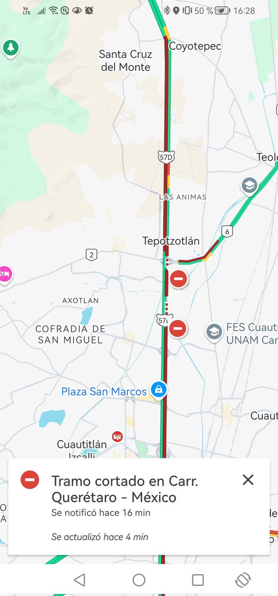 BadtzfaTorres's tweet photo. Actualización caseta Tepozotlán  @CAPUFE siendo las 16:29. Ya que en redes comentan continúa cerrado https://t.co/8YljFIAr8D