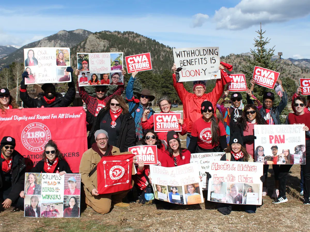 The Labor Radio / Podcast Network (@laborradionet) on Twitter photo Teri Dewalt details the struggle to get a contract with the National Audubon Society, the power of the strike, and the need for non-profit workers organize on the latest <a href="/UWBridgesCenter/">Harry Bridges Center for Labor Studies</a> Building Bridges #podcast at
podcasters.spotify.com/pod/show/harry…
#1u #UnionStrong #LaborRadioPod Teri Dewalt details the struggle to get a contract with the National Audubon Society, the power of the strike, and the need for non-profit workers organize on the latest <a href="/UWBridgesCenter/">Harry Bridges Center for Labor Studies</a> Building Bridges #podcast at
podcasters.spotify.com/pod/show/harry…
#1u #UnionStrong #LaborRadioPod