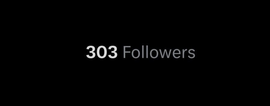 Probably gonna dip back below it again at some point but I finally cracked 300, thanks everyone ❤️