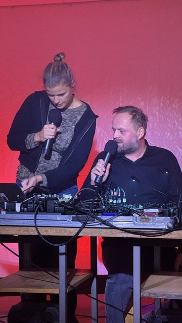 GHOST_DUBS's tweet photo. #GHOSTDUBS #STUTTGART @SaraDahme
I had a great chat with Sara Dahme at 'Kultur Keller' about Dubmusic, Studio work and my Ghost Dubs project. ... + a short Ghost Dubs live Performance. Thanks for the invitation! https://t.co/KFjdhZaRKN