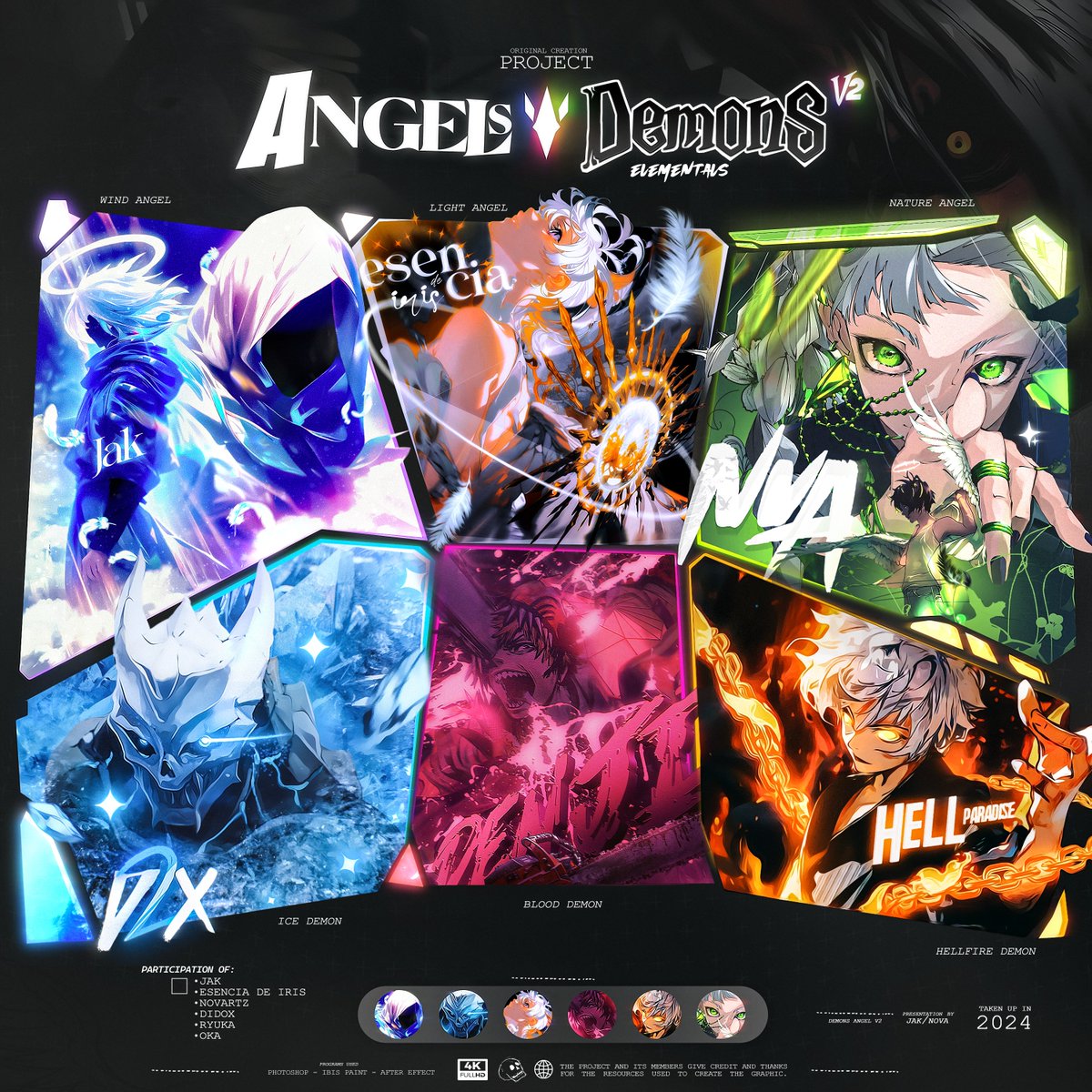 Angels/Demons V2
Speed Art: youtu.be/VQOfKwK5ciY
.
with/ <a href="/dragonisamv/">JΛK</a> <a href="/EsenciadeIris/">Esencia de Iris</a> <a href="/D2X_AMV/">D2X</a> <a href="/Svntz7/">SantzryukA</a> <a href="/OOKVDA/">okadayo</a>