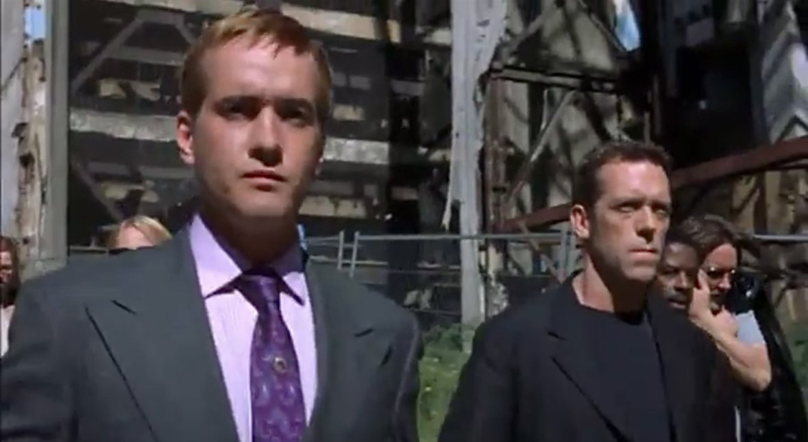 MacfadyenDaily's tweet photo. Matthew Macfadyen in Maybe Baby.

#matthewmacfadyen #maybebaby #hughlaurie #tomhollander https://t.co/hLmoMhtyQe