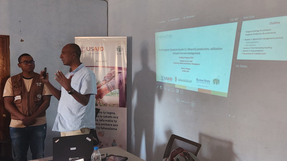 Global Collaboration on Sorghum and Millet🌾 tweet media