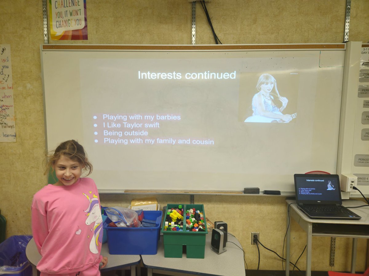 MisterQuayson's tweet photo. More amazing All About Me presentations! Here are 4 students' slides showcasing their families, favourites, and unique talents. We’re celebrating each other's stories and building a stronger classroom community every day! #StudentSpotlight #ClassroomConnections #AllAboutMe https://t.co/TaDWqF5eP0