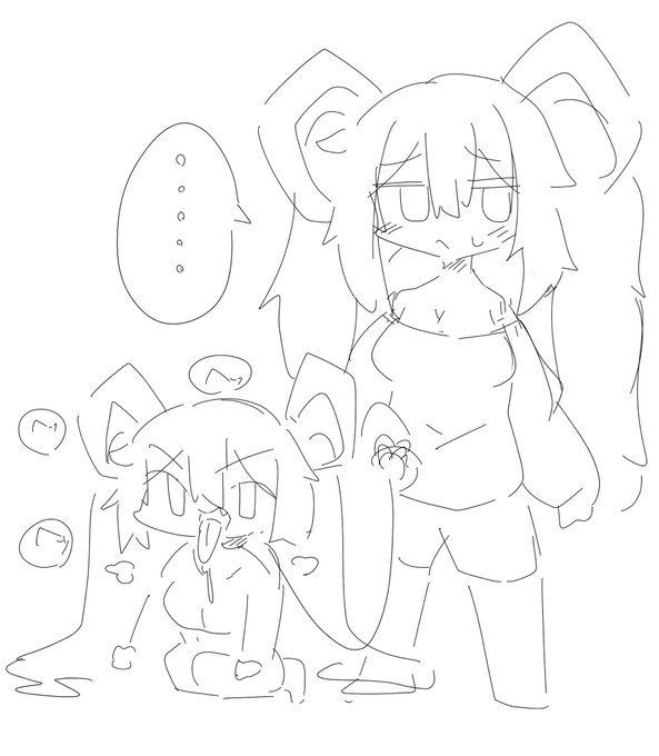 犬ミクと飼い主ミク… 