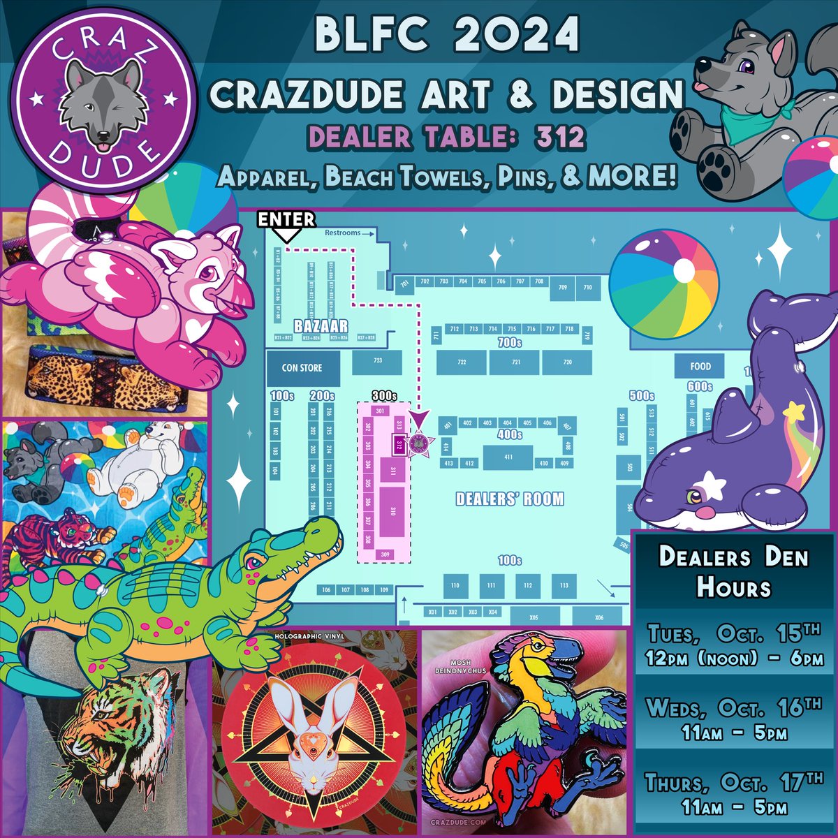 Oh wow! This is what a convention in the middle of a week feels like, huh? ✨ Nifty!

#blfc2024