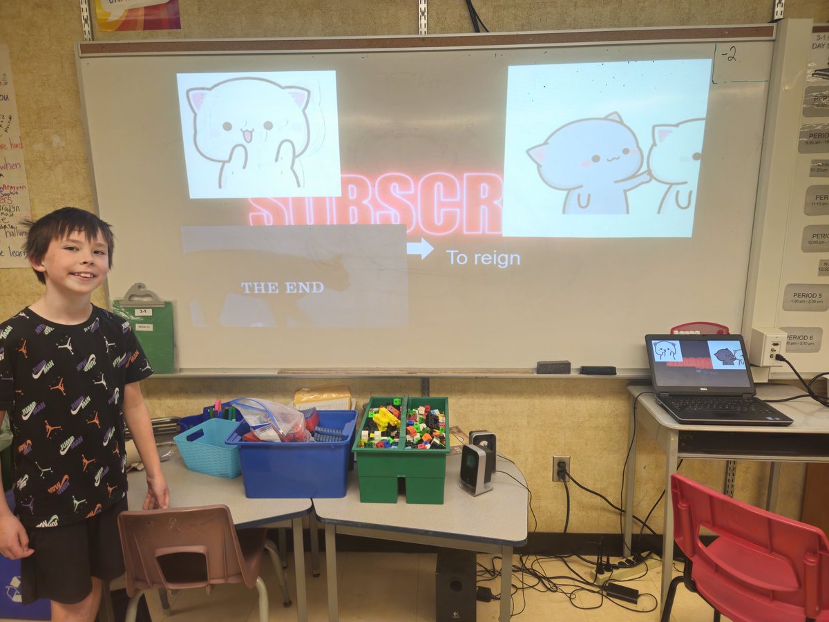 MisterQuayson's tweet photo. More of our All About Me presentations! It’s been incredible seeing the creativity and confidence from every student. Each one has shared something unique, and we’re all connecting in new ways. Proud of this group! #ClassroomCommunity #StudentVoices #AllAboutMe https://t.co/0gRNXshUst