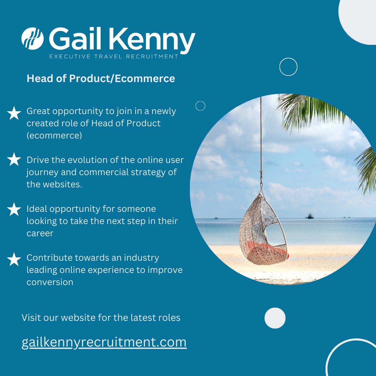Head of Product/Ecommerce
lnkd.in/eUab-tGq
Sound like you? Click the link above to find out more
#executivetravelrecruitment #seniortraveljobs #executivetraveljobs #traveljobs #travelindustry