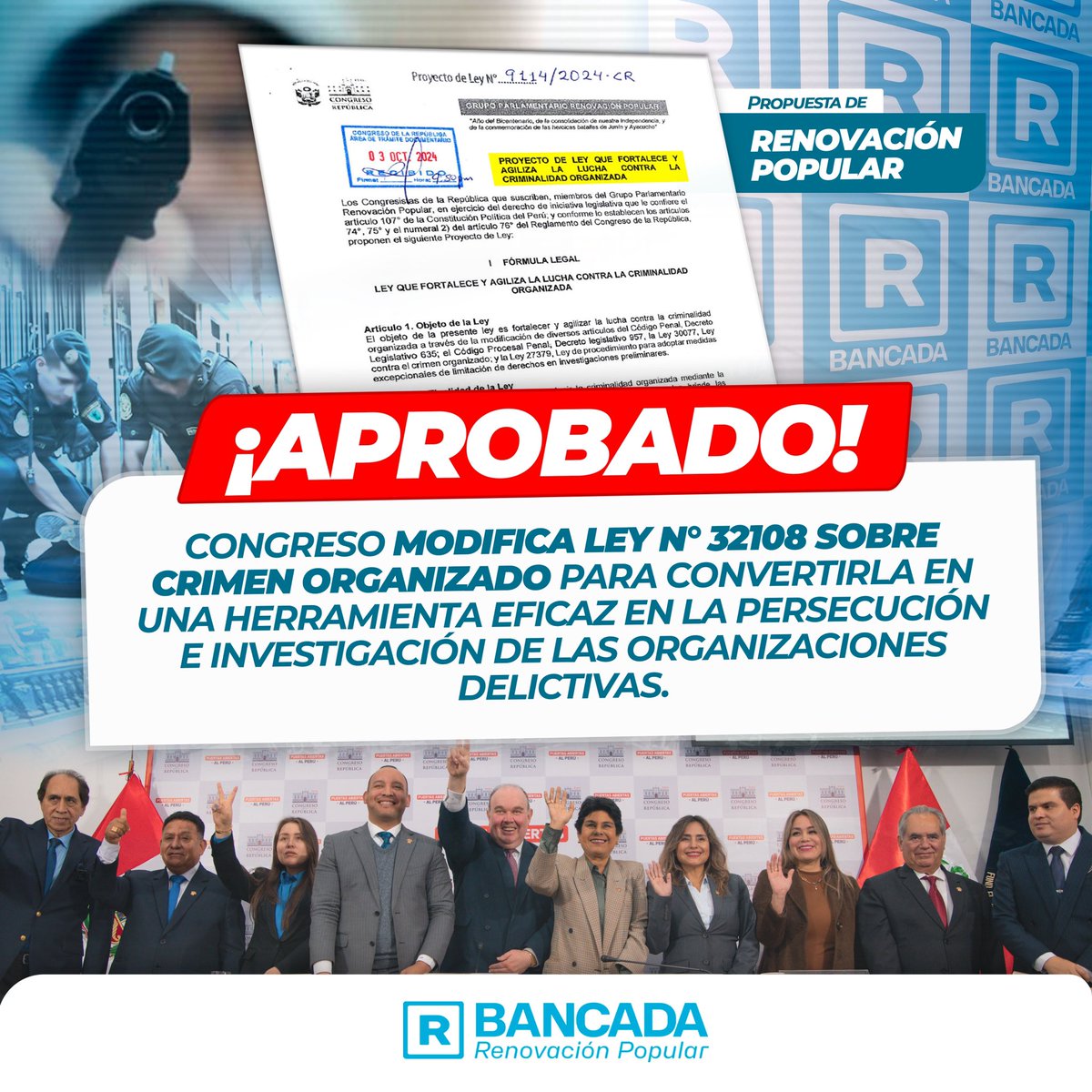 Bancada Renovación Popular (Oficial) tweet media