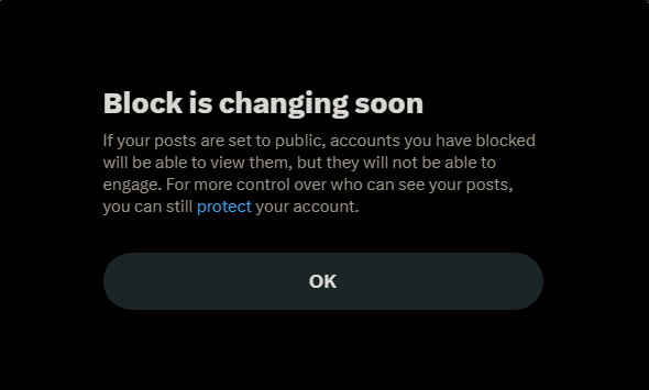 AnarchisedLUTE's tweet photo. Yeah no this is genuinely the final nail in the coffin for me. I'm not staying on a website with a block feature that doesn't do anything.

Hope Google and Apple get this hellsite banned from their app stores. https://t.co/fI7zYCKpjB