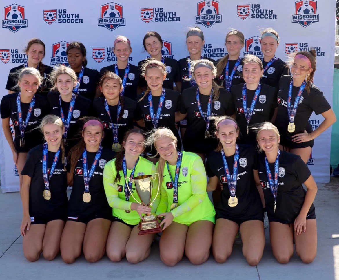 State Cup Champs!! 2 weekends in KC, 5 games, 20 goals, and only 1 goal conceded off of a PK!! So grateful once again for this team, now let’s keep finishing the season strong!