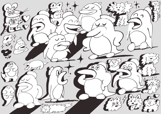 ペンギンたち 