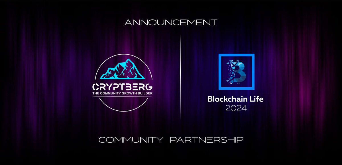 cryptberg's tweet image. 📣 Excited to announce our partnership with ⁦@BlLife_Forum⁩ 🤝

We're joining forces to make Web3 more user-friendly 🌎 💛

Catch us at #BlockChainLife in Dubai 🇦🇪 

Get your tix here 👉🏻 t.ly/blockchain-life

USE Code 🎟  ‘CRYPTBERG’ for an additional discount 🎉